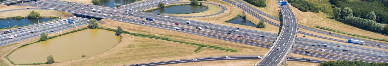 Highway full of traffic